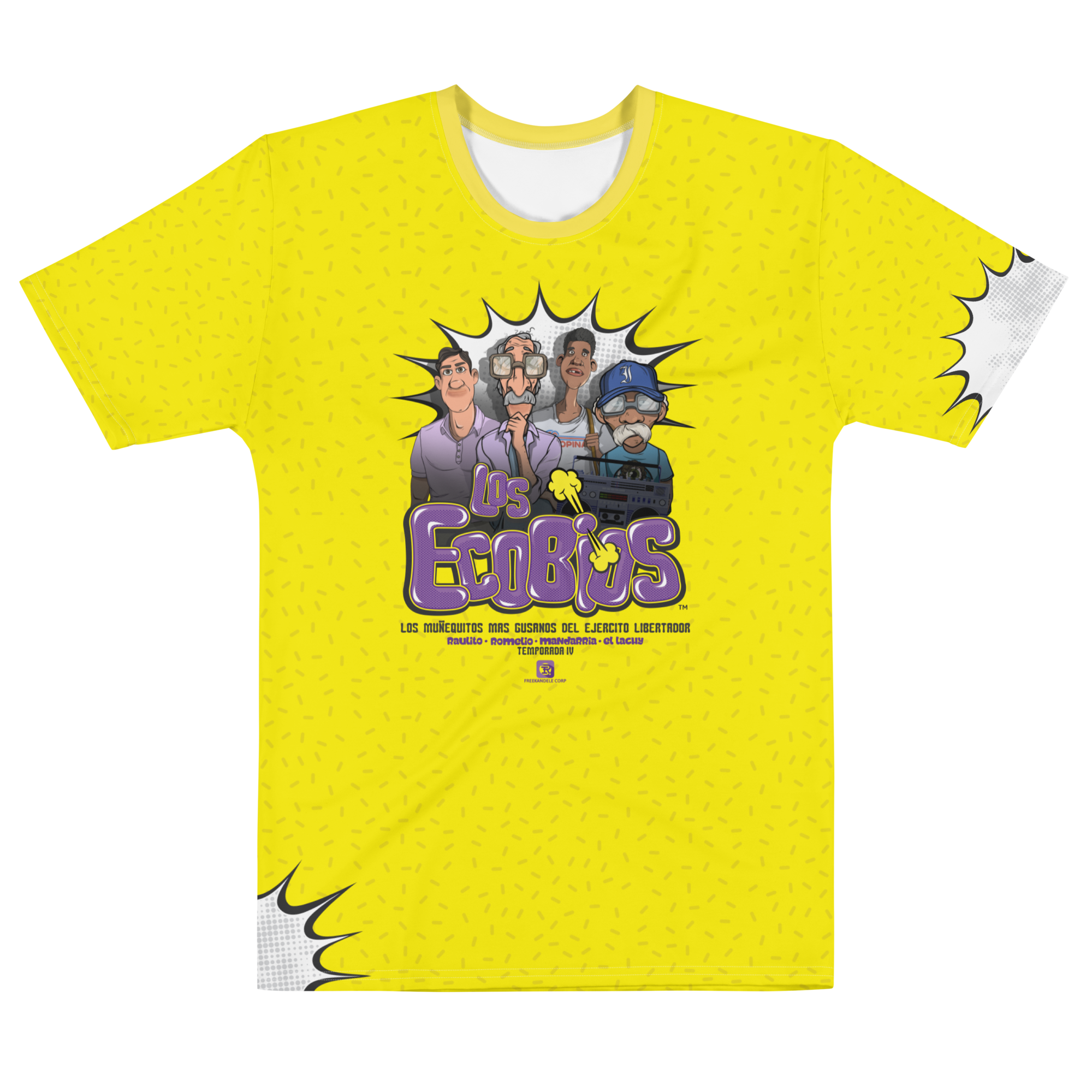 "Los Ecobios" All Over Print T-Shirt