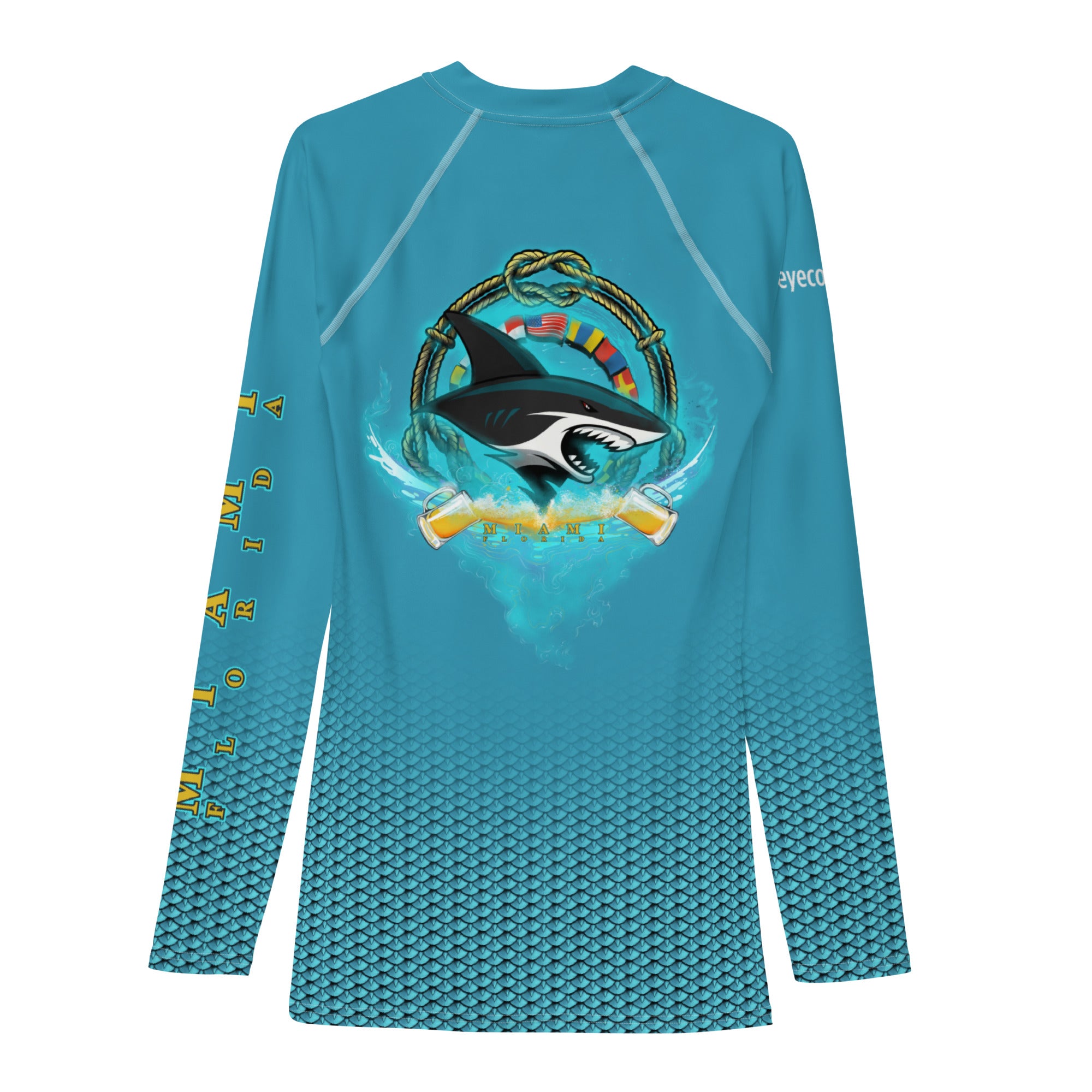 Miami Shark Rash Guard