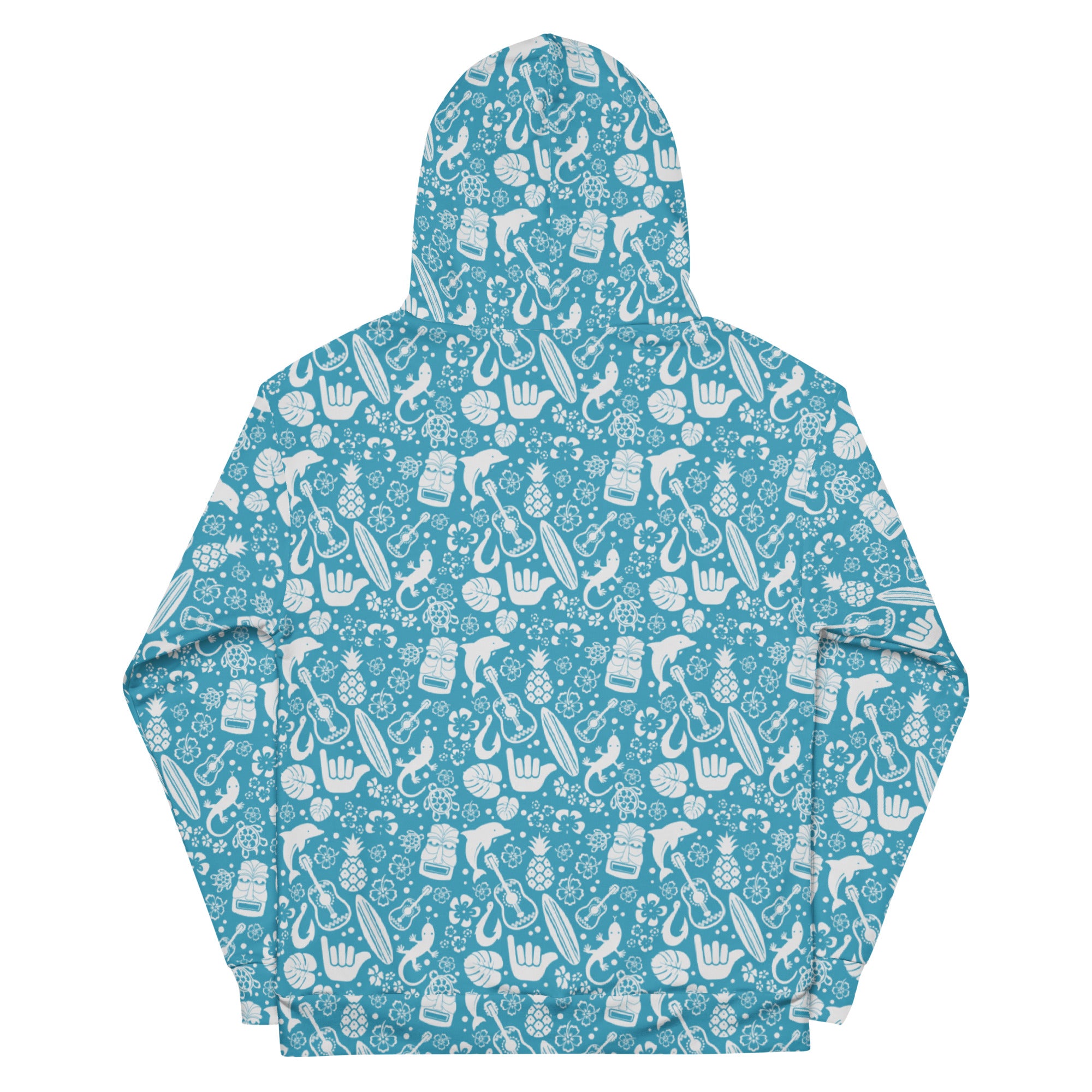 Hawaiian Surf & Beach Symbols Hoodie