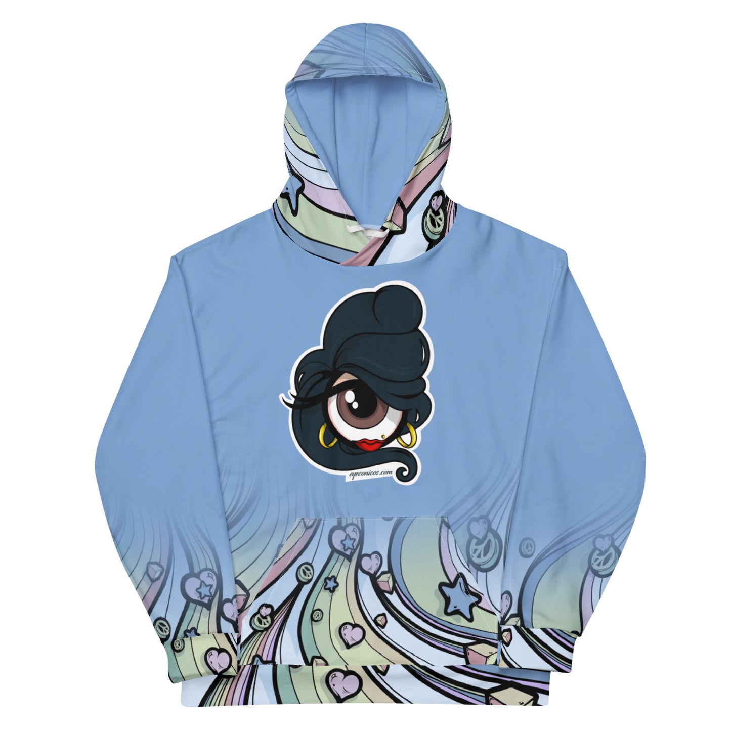 Amy Eyehouse All Over Hoodie