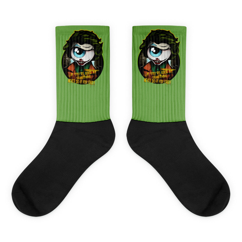 The Eye Joker Socks