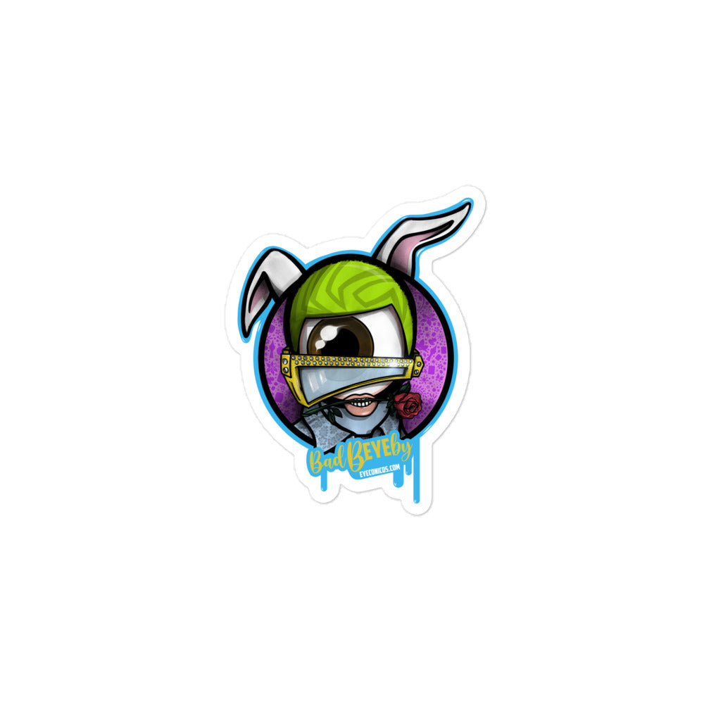 Bad Bunny Cartoon Eye Stickers