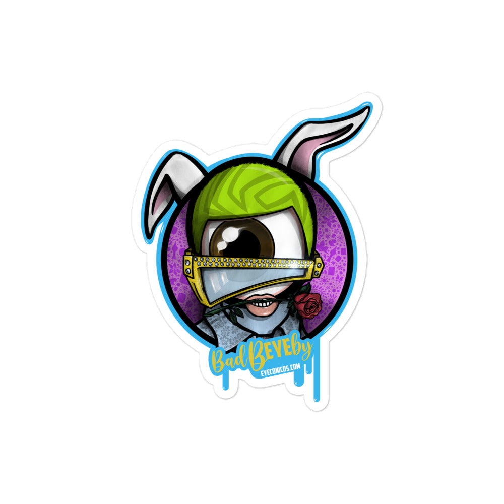 Bad Bunny Cartoon Eye Stickers