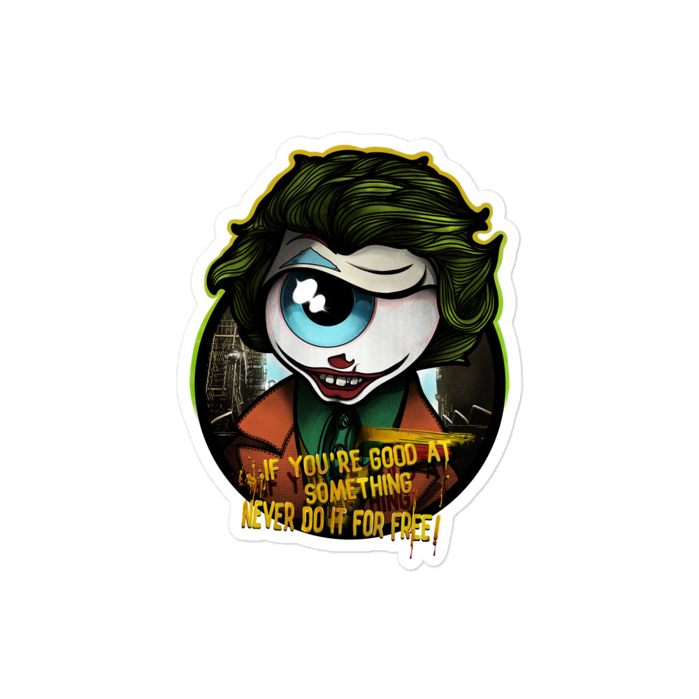 The Eye Joker Stickers