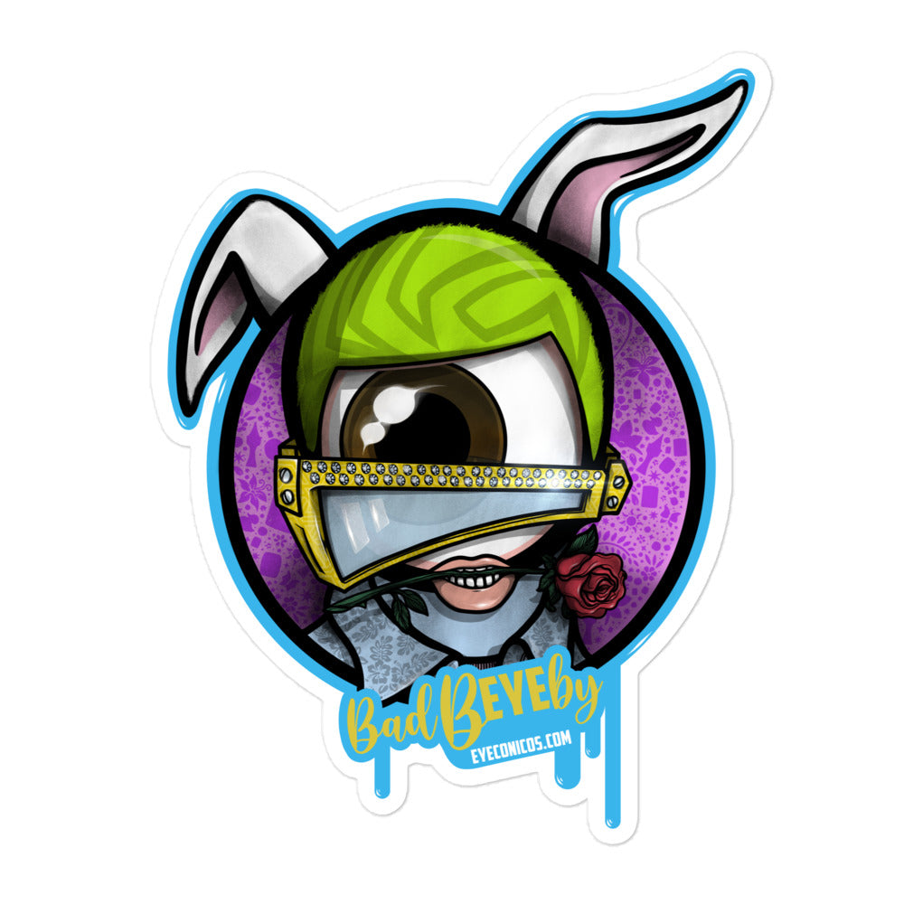 Bad Bunny Cartoon Eye Stickers