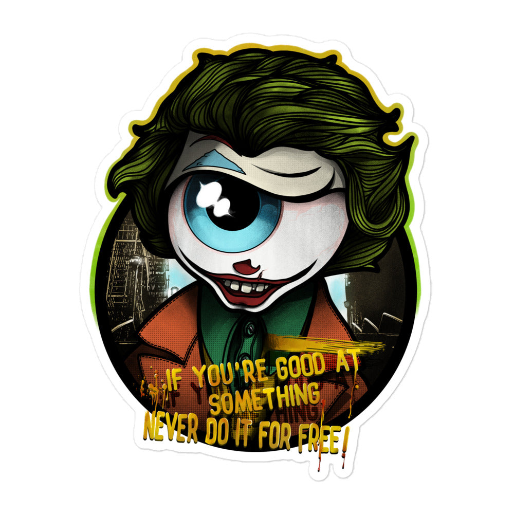 The Eye Joker Stickers