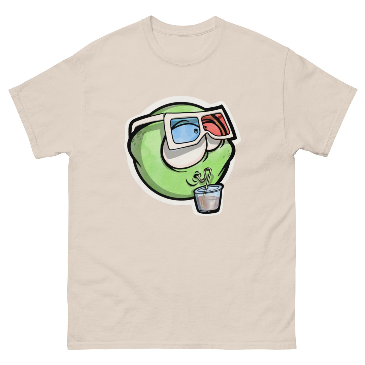 3D Glasses Emoji T-Shirt