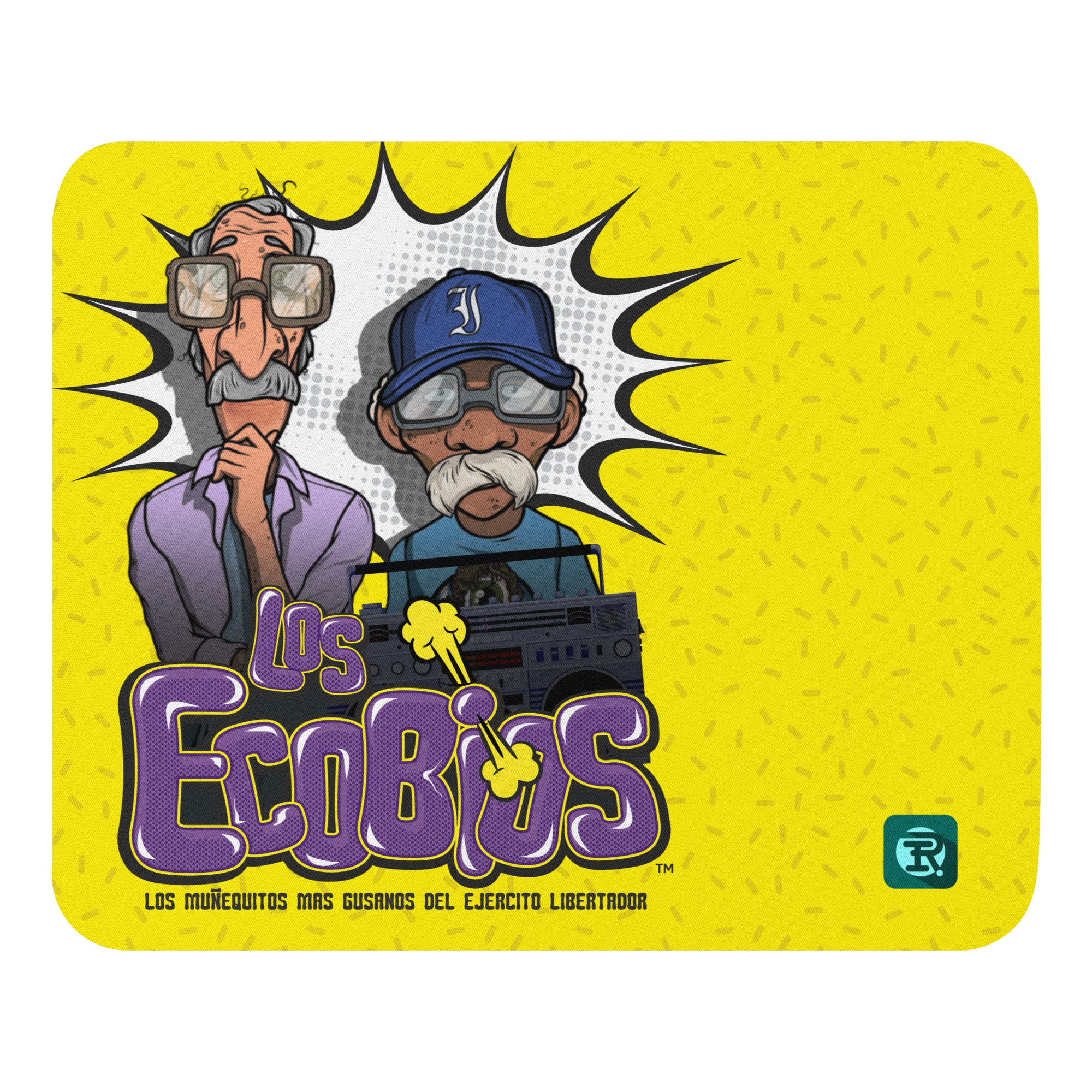"Los Ecobios" Yellow Photo Mousepad