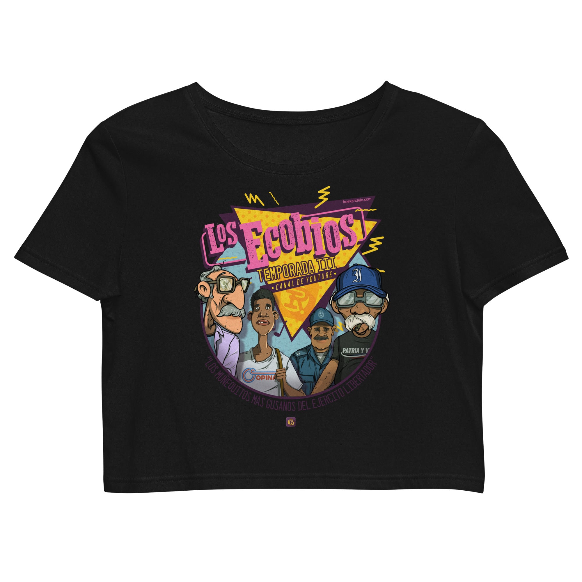 "Los Ecobios" Crop Top