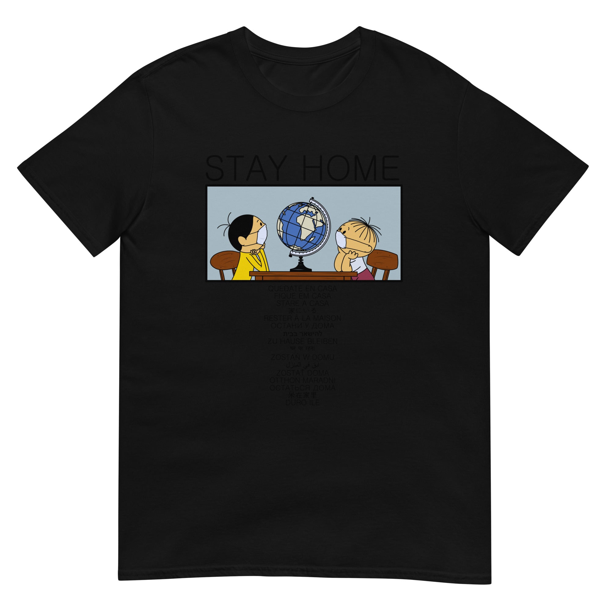 Bolek and Lolek “Stay Home” Multi-Language T-Shirt