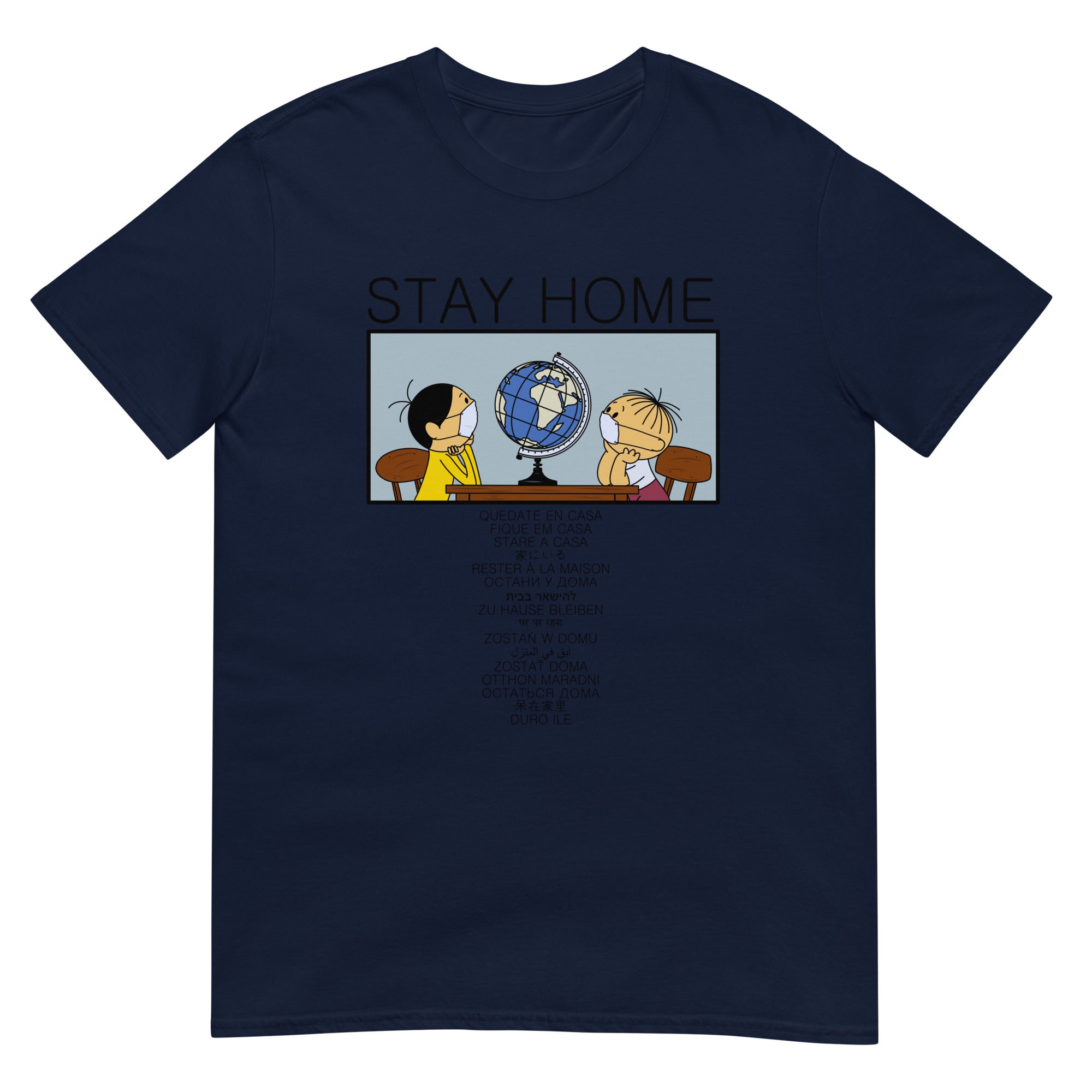 Bolek and Lolek “Stay Home” Multi-Language T-Shirt