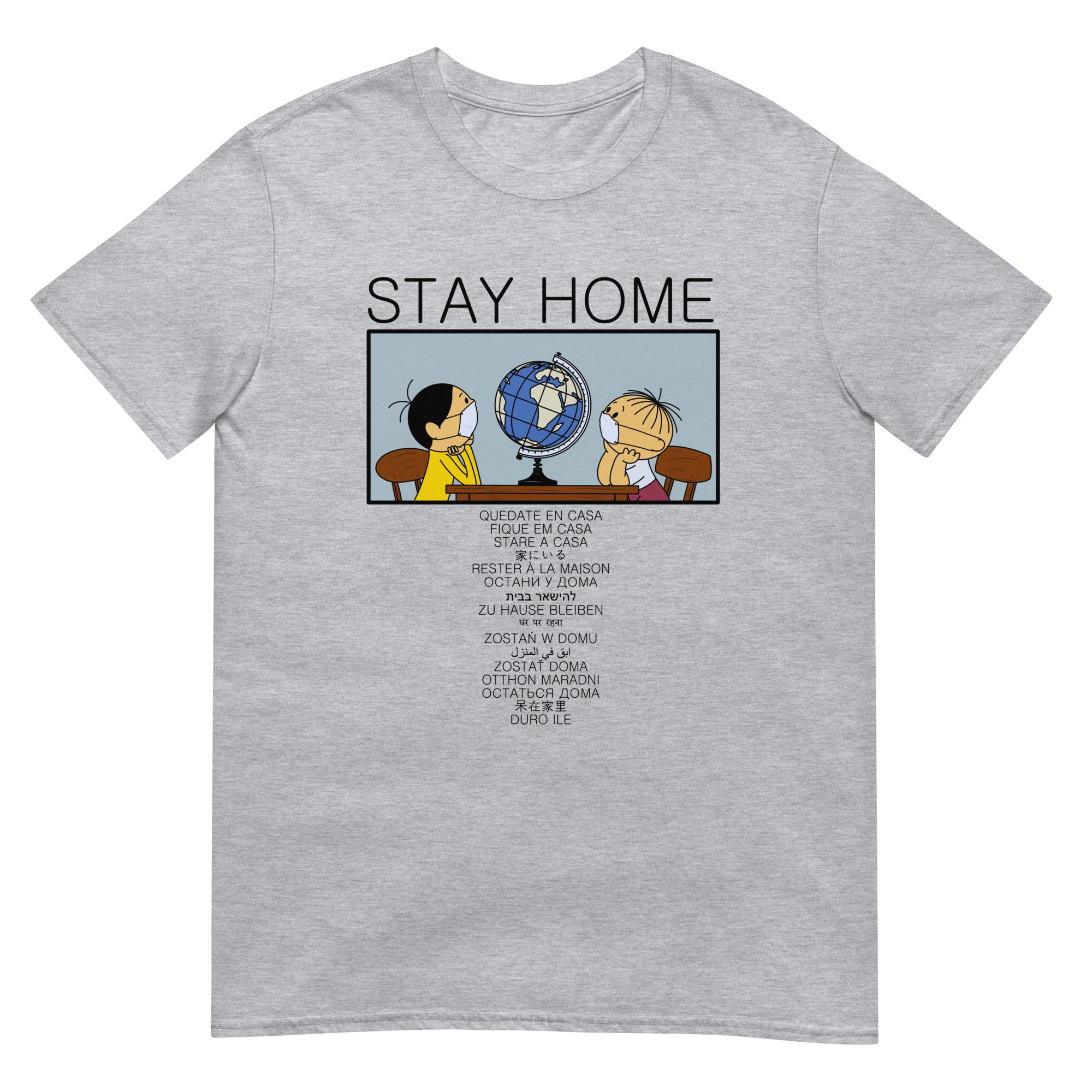 Bolek and Lolek “Stay Home” Multi-Language T-Shirt