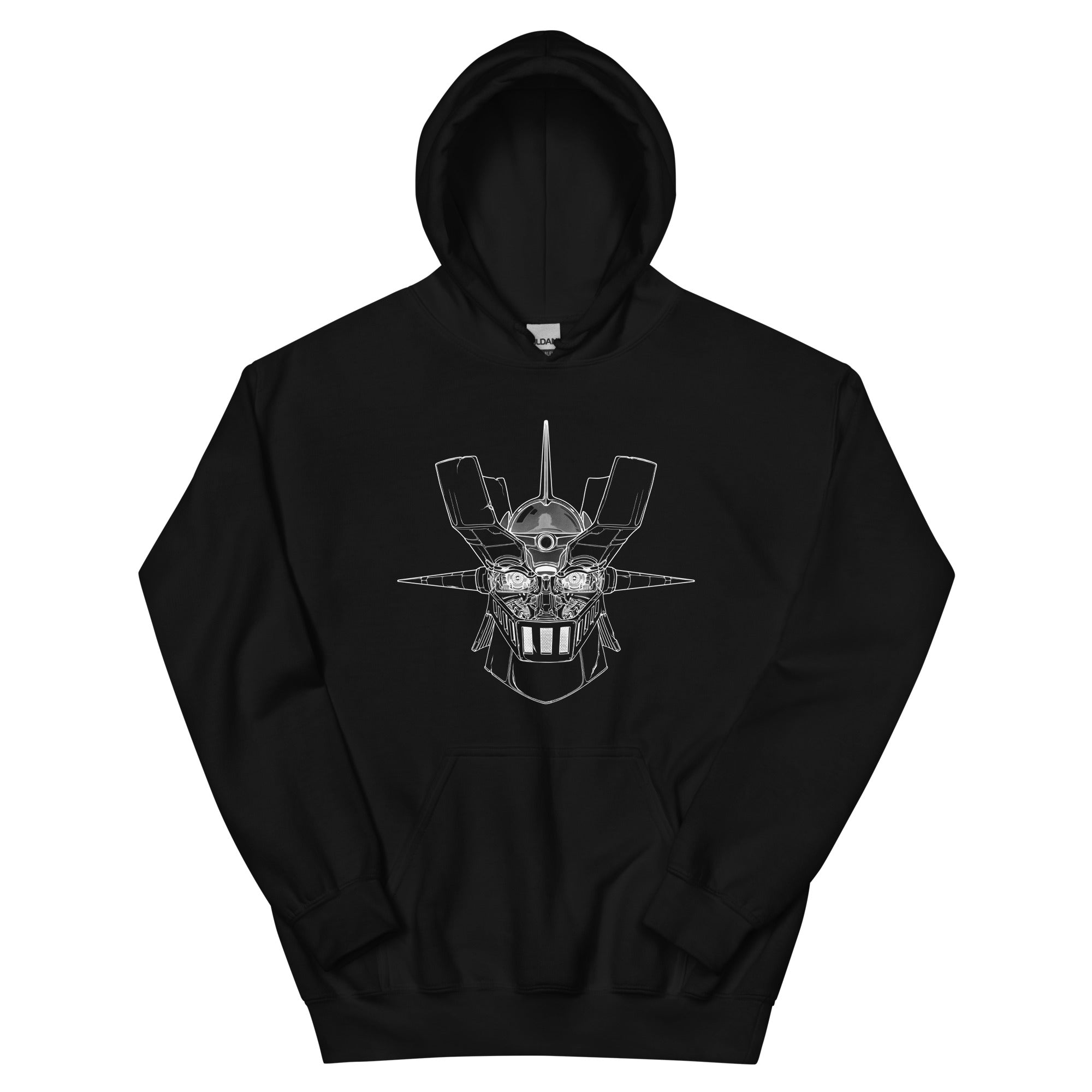 Mazinger Z Robot Head Hoodie