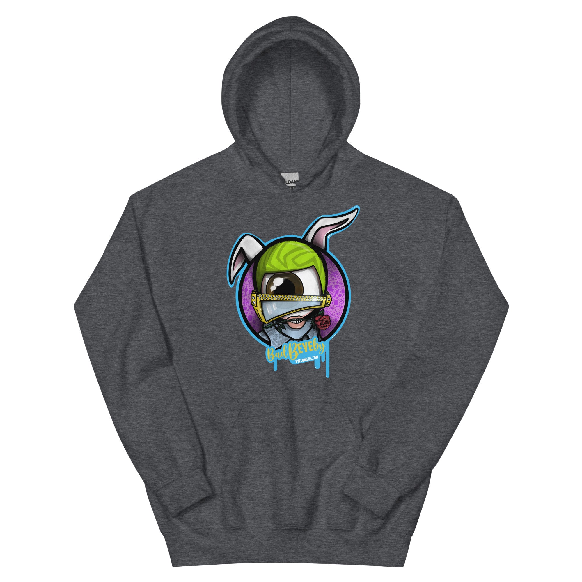 Bad Bunny Cartoon Eye Hoodie