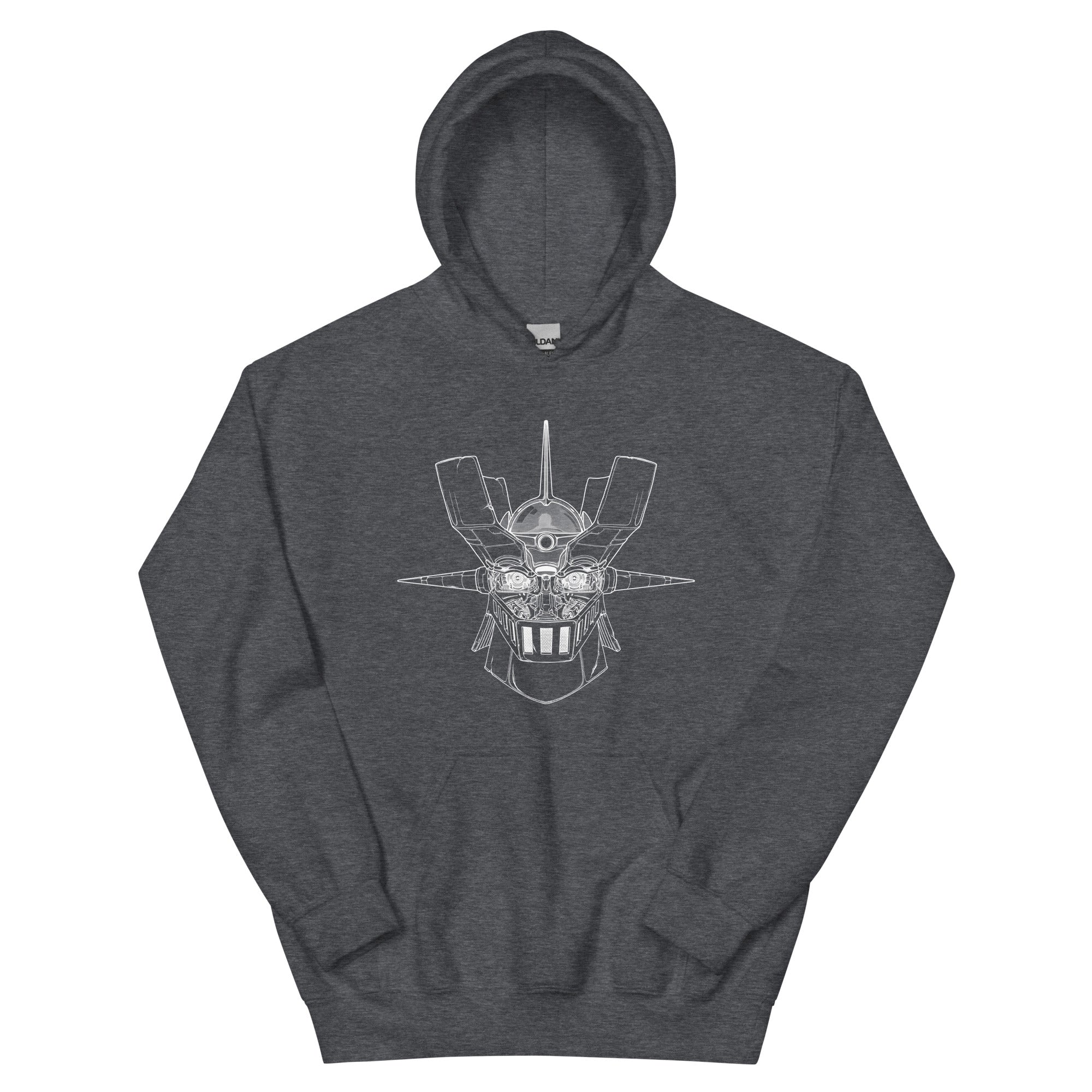 Mazinger Z Robot Head Hoodie