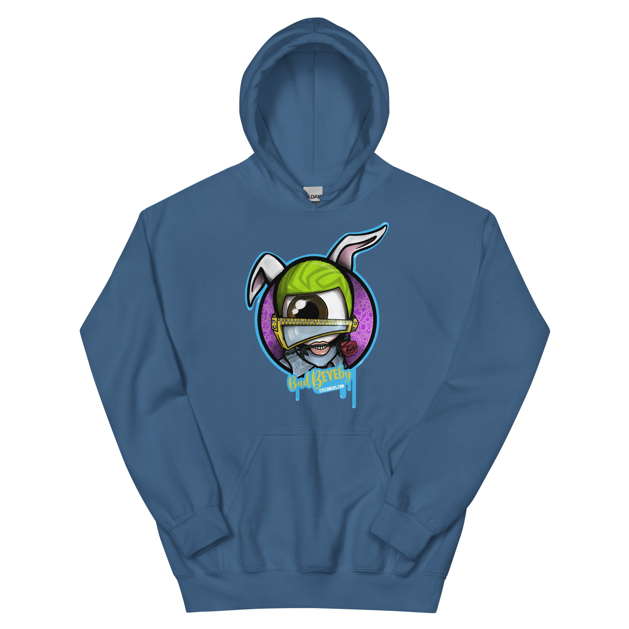 Bad Bunny Cartoon Eye Hoodie