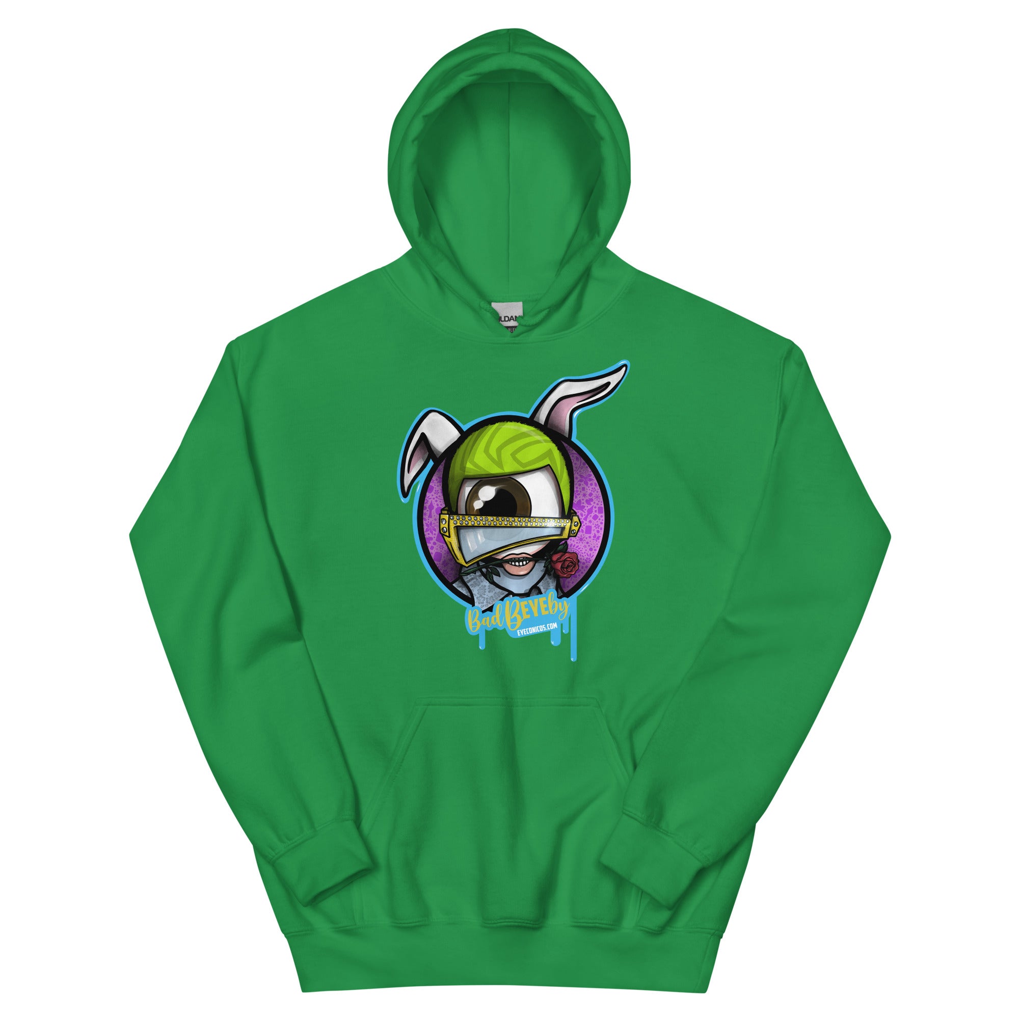 Bad Bunny Cartoon Eye Hoodie