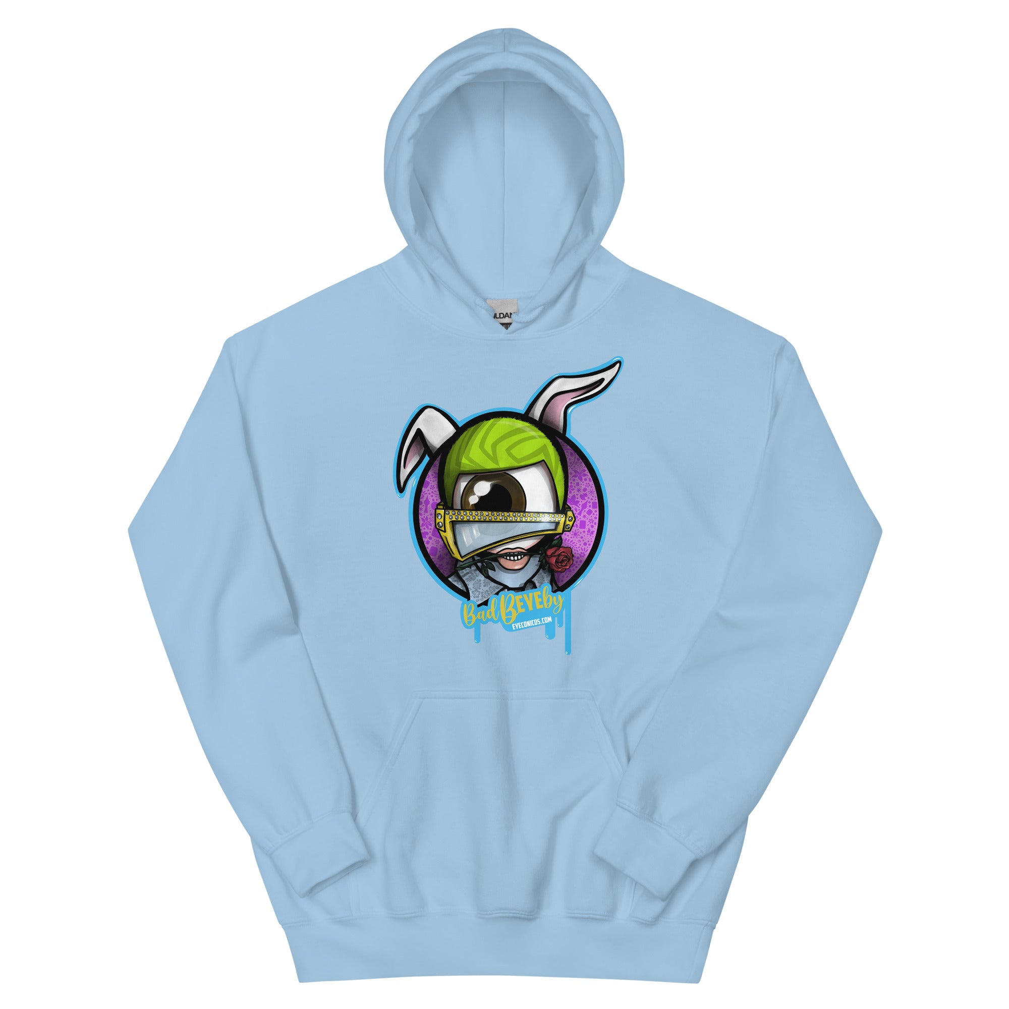 Bad Bunny Cartoon Eye Hoodie