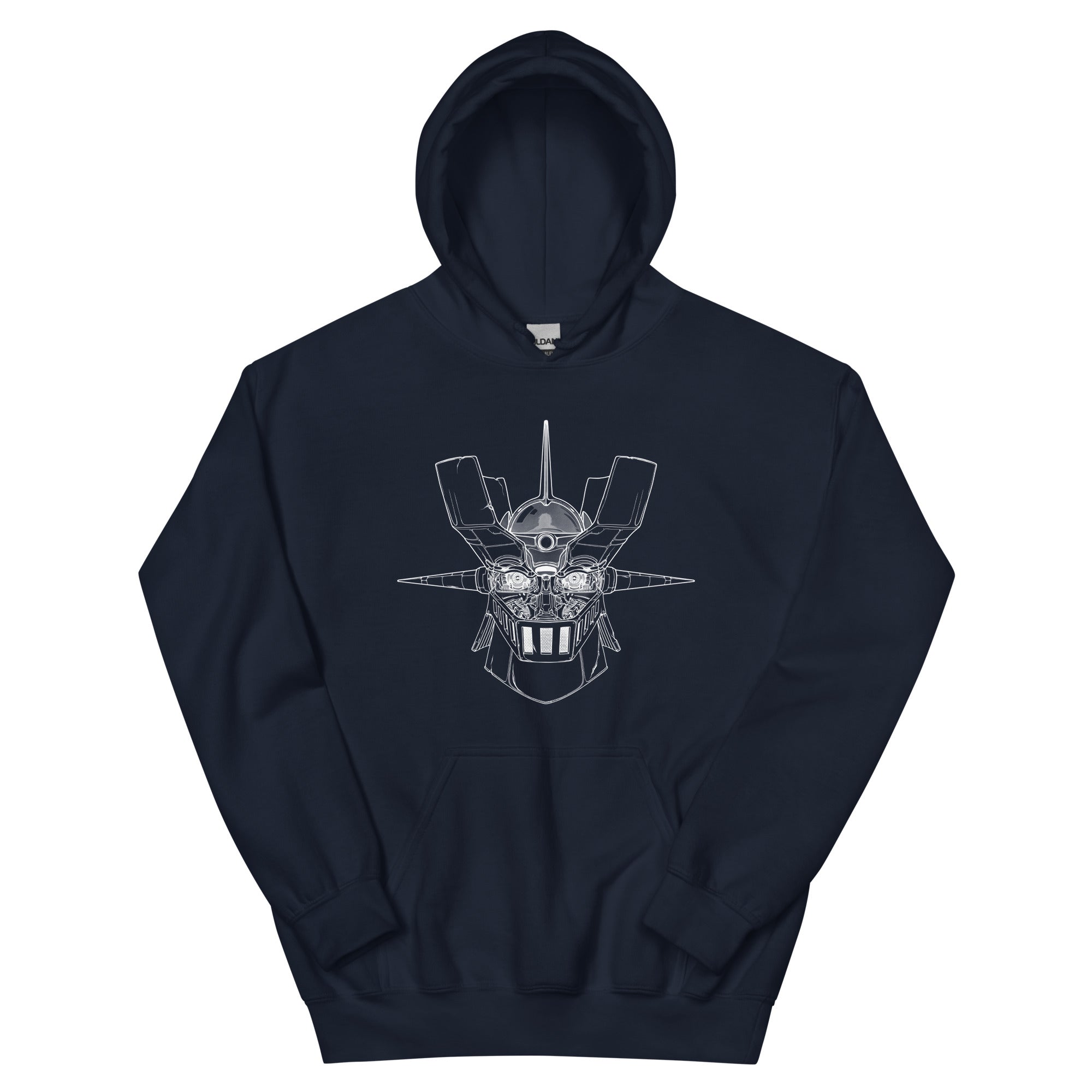 Mazinger Z Robot Head Hoodie