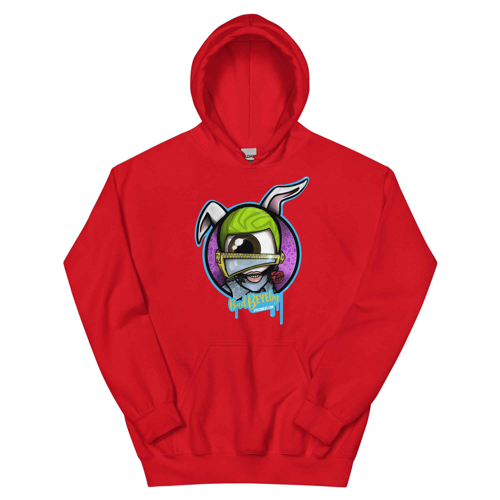 Bad Bunny Cartoon Eye Hoodie
