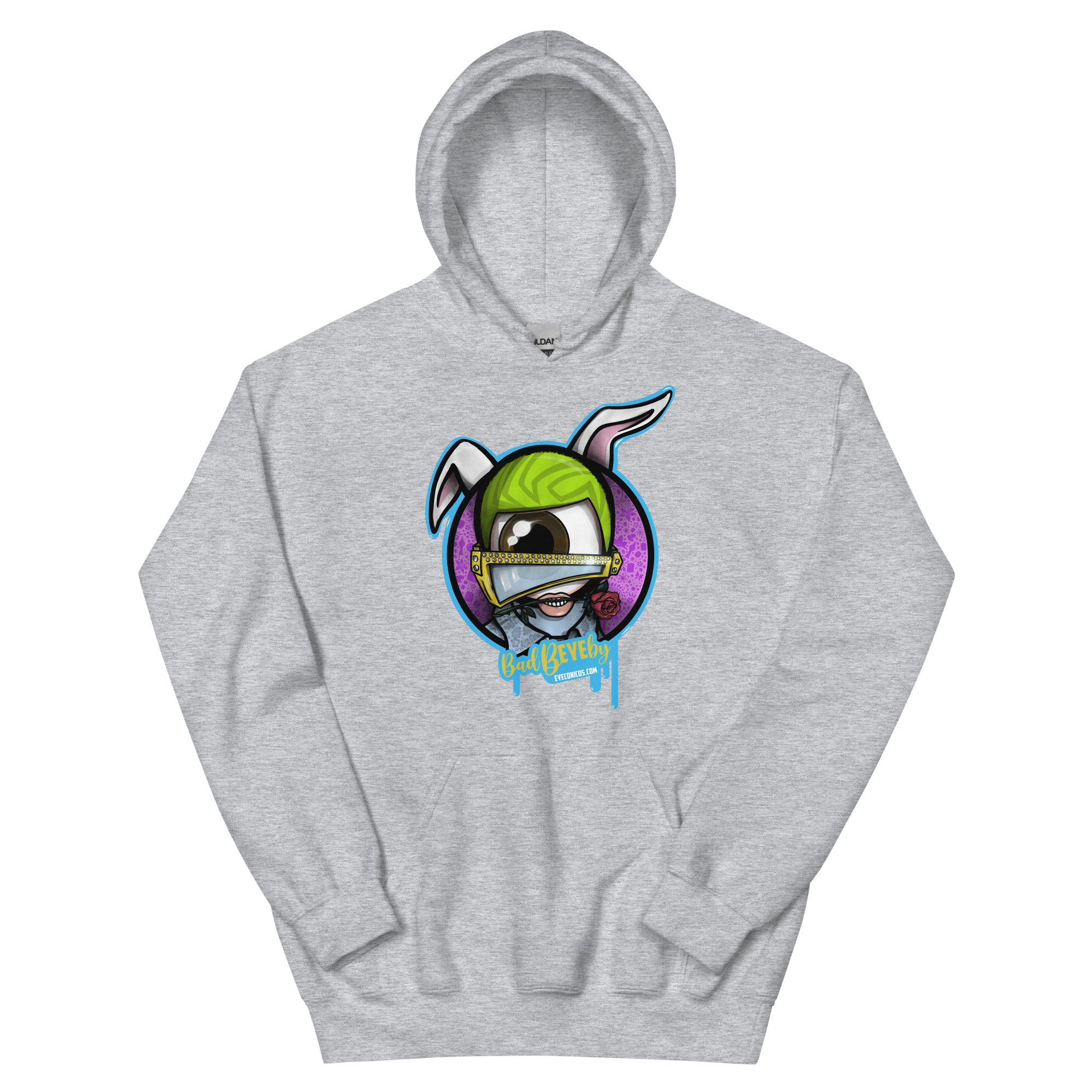 Bad Bunny Cartoon Eye Hoodie