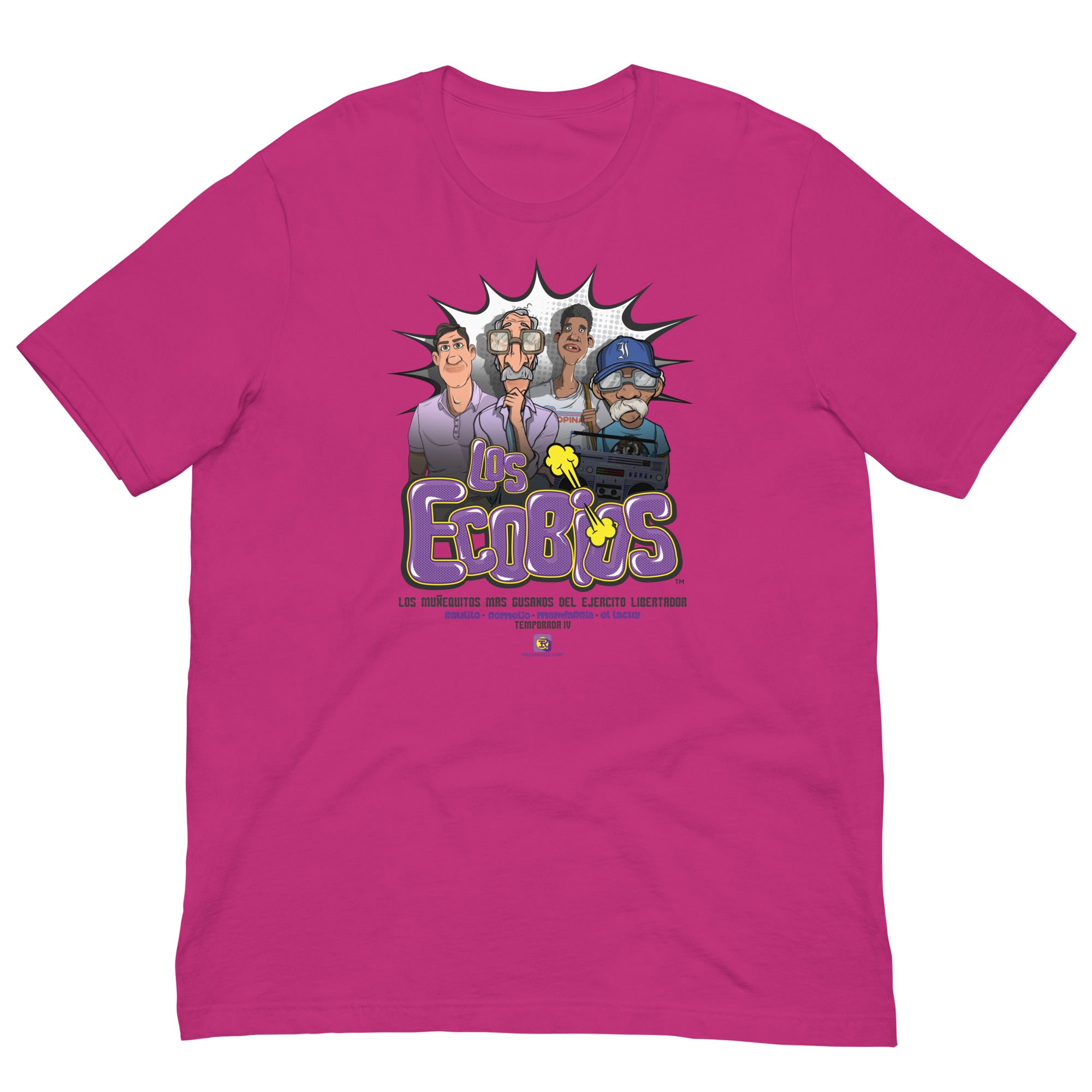 "Los Ecobios" Character T-Shirt