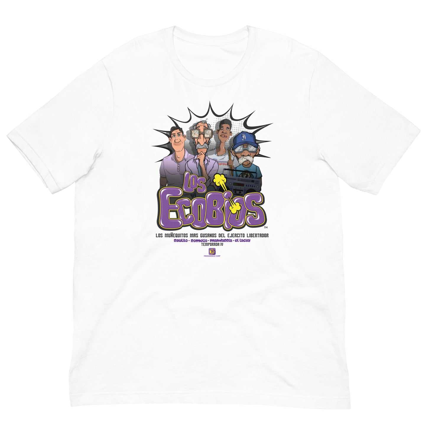 "Los Ecobios" Character T-Shirt
