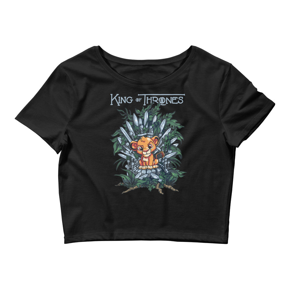 King of Thrones Crop Top