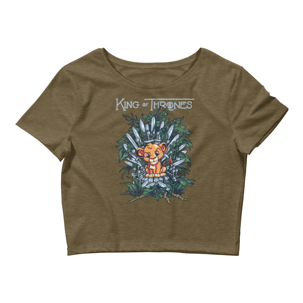 King of Thrones Crop Top