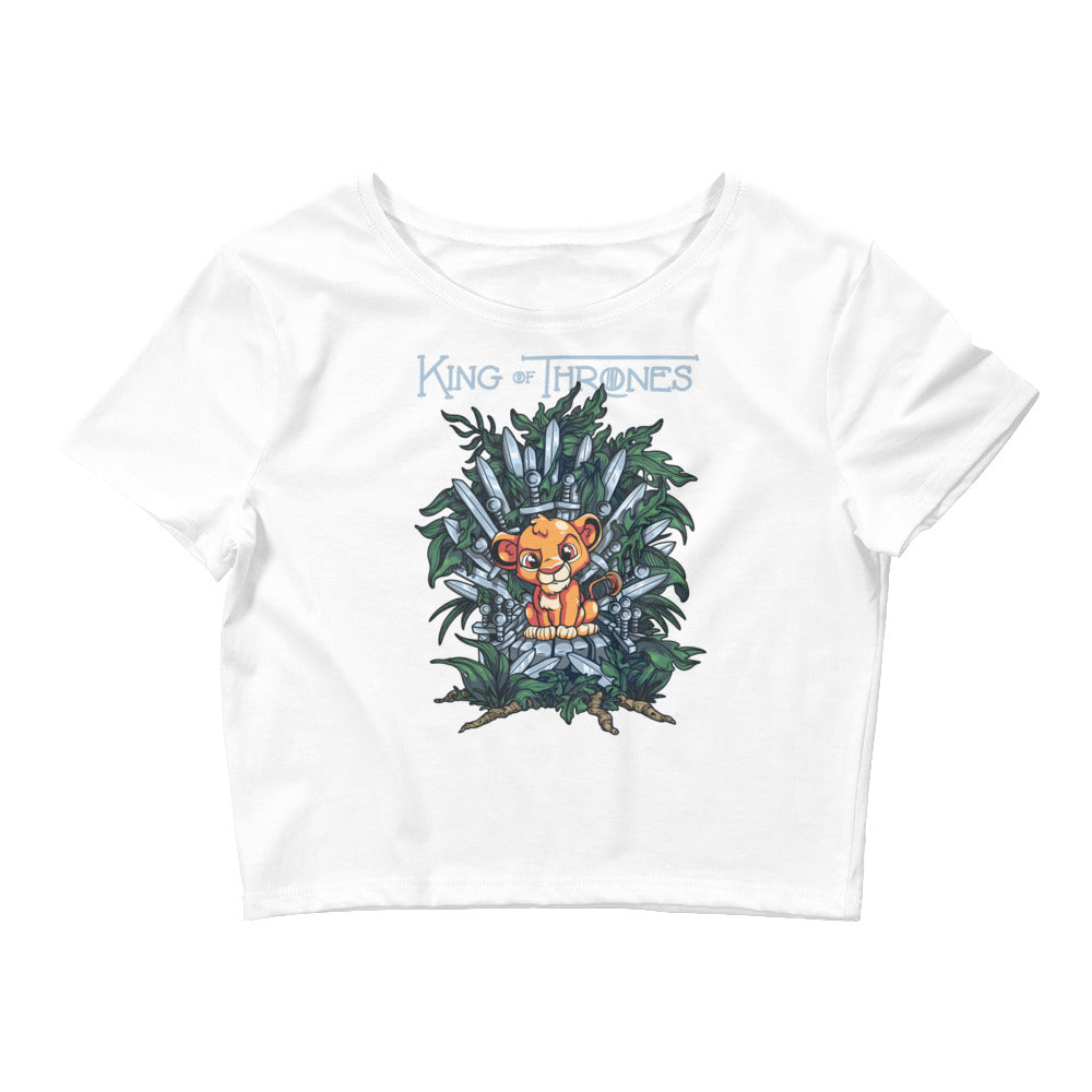 King of Thrones Crop Top