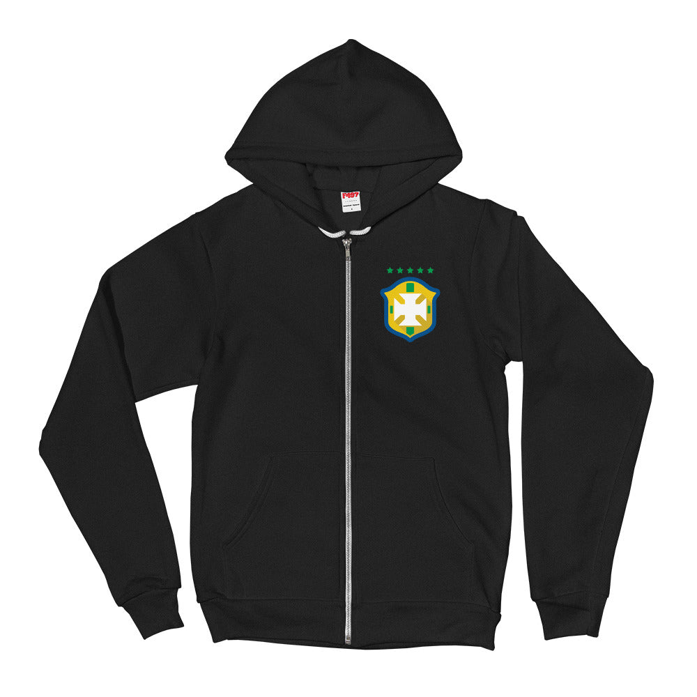 Brazil Eye Zip-Up Hoodie