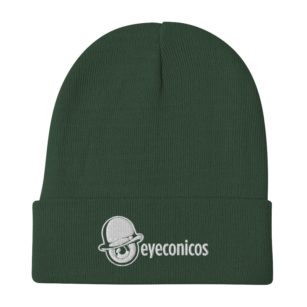 Eyeconicos Embroidered Beanie