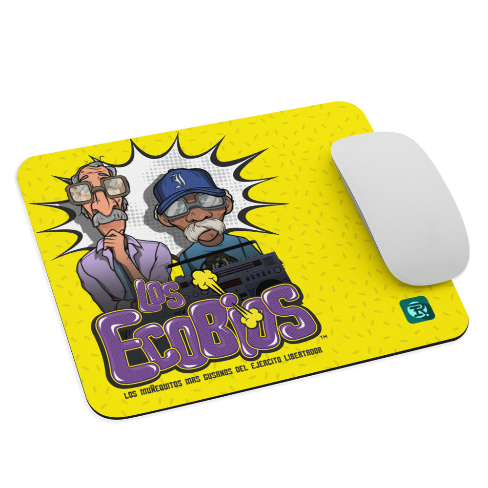 "Los Ecobios" Yellow Photo Mousepad