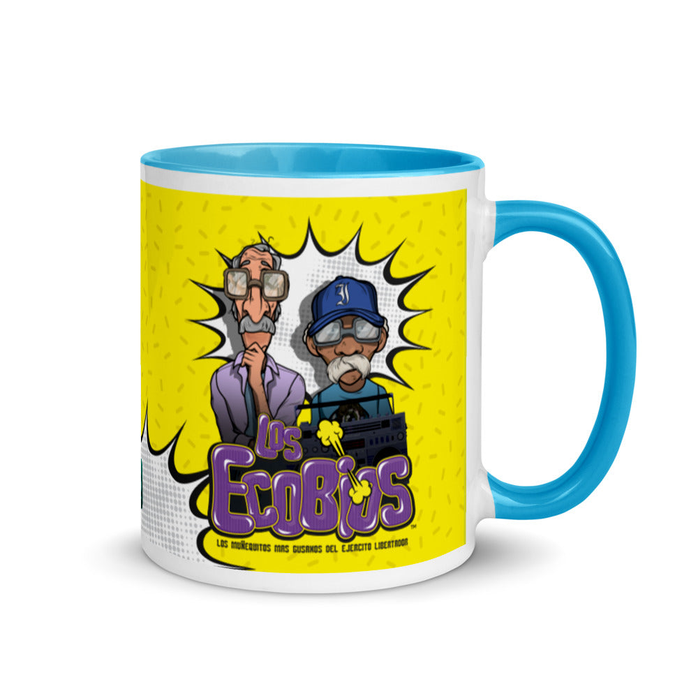 "Los Ecobios" Colorful Character Mug