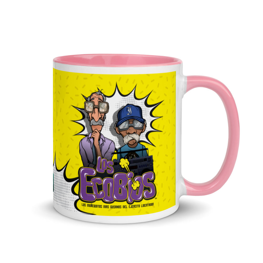 "Los Ecobios" Colorful Character Mug